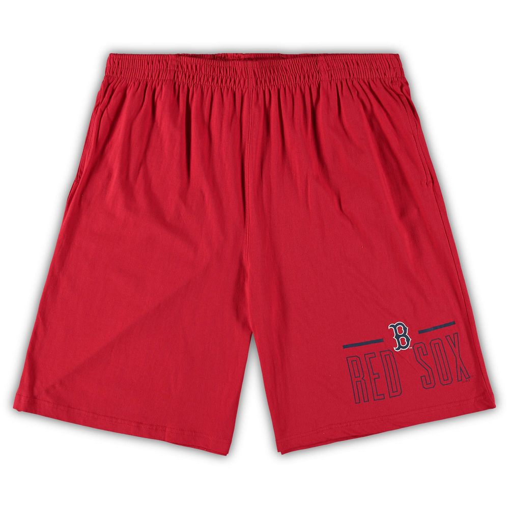 Men's Concepts Sport Navy/Red Boston Red Sox Big & Tall T-Shirt Shorts Sleep Set