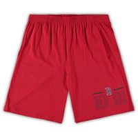 Men's Concepts Sport Navy/Red Boston Red Sox Big & Tall T-Shirt Shorts Sleep Set