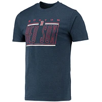 Ensemble de nuit avec t-shirt et short Boston Red Sox Meter Concepts Sport rouge/bleu marine pour homme