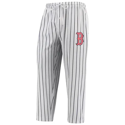 Pantalon de survêtement Vigor Boston Red Sox Concepts Sport pour homme, blanc/bleu marine