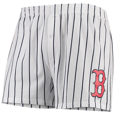 Caleçon boxeur Vigor Boston Red Sox Concepts Sport pour homme, blanc