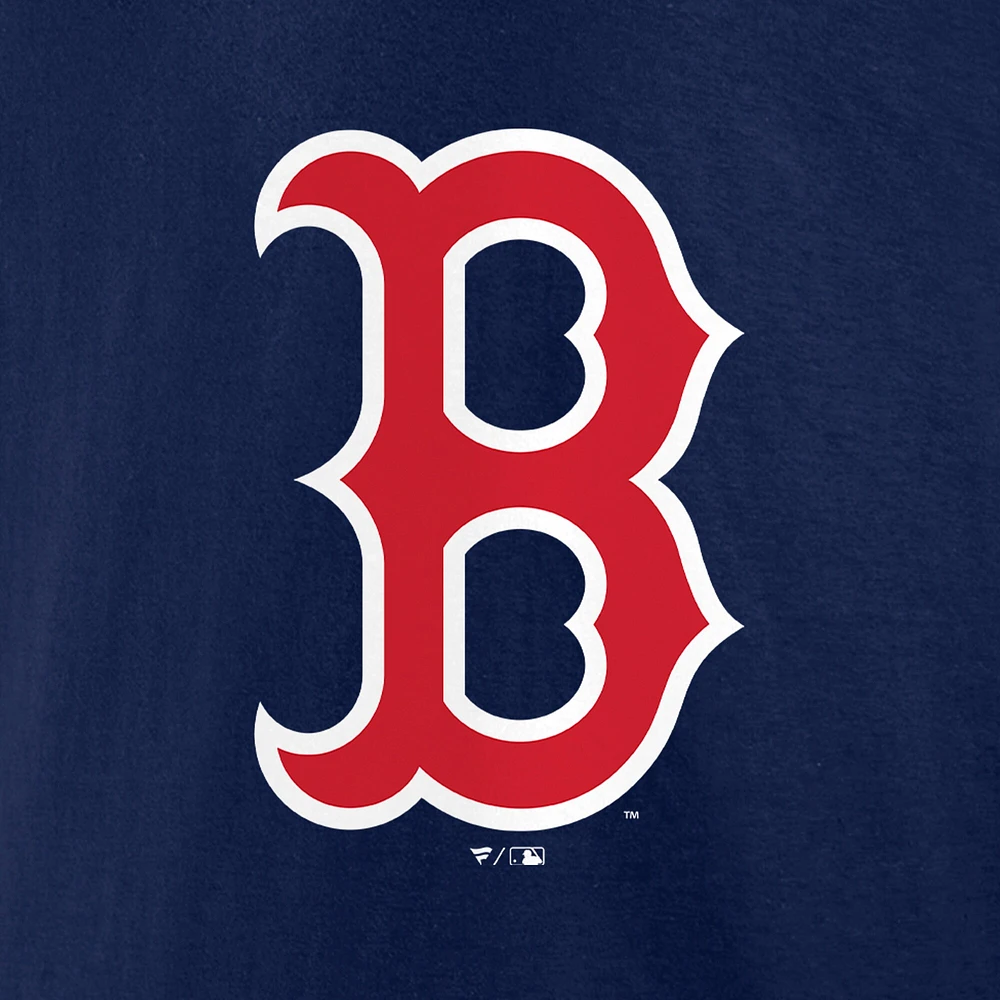 T-shirt graphique David Ortiz pour homme avec logo Boston Red Sox bleu marine