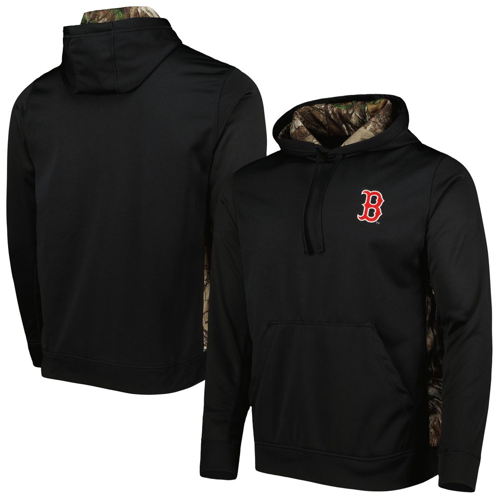 Men's Dunbrooke Black/Camo Boston Red Sox Ranger Pullover Hoodie