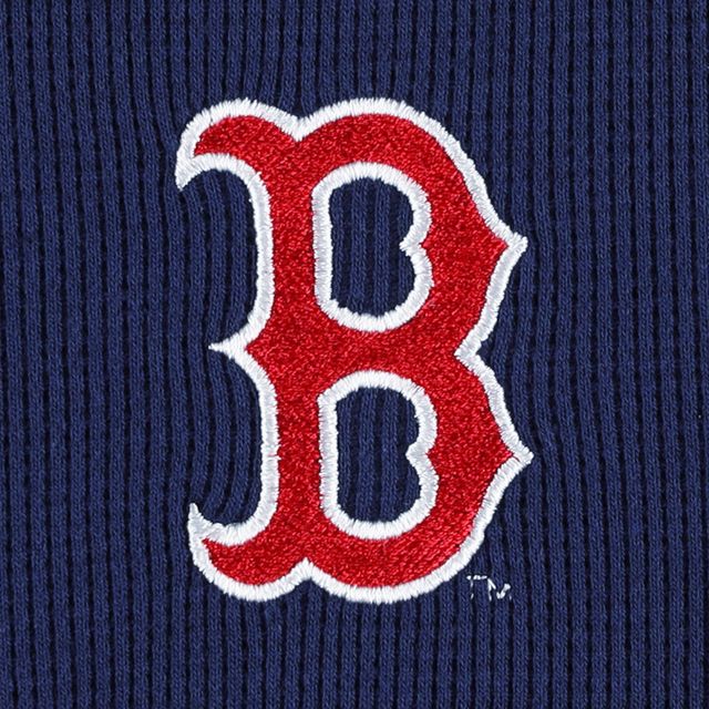 T-shirt à manches longues Dunbrooke Boston Red Sox pour homme, bleu marine Maverick