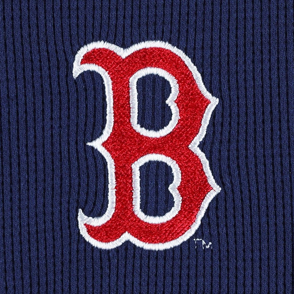 Men's Dunbrooke Boston Red Sox Navy Maverick Long Sleeve T-Shirt