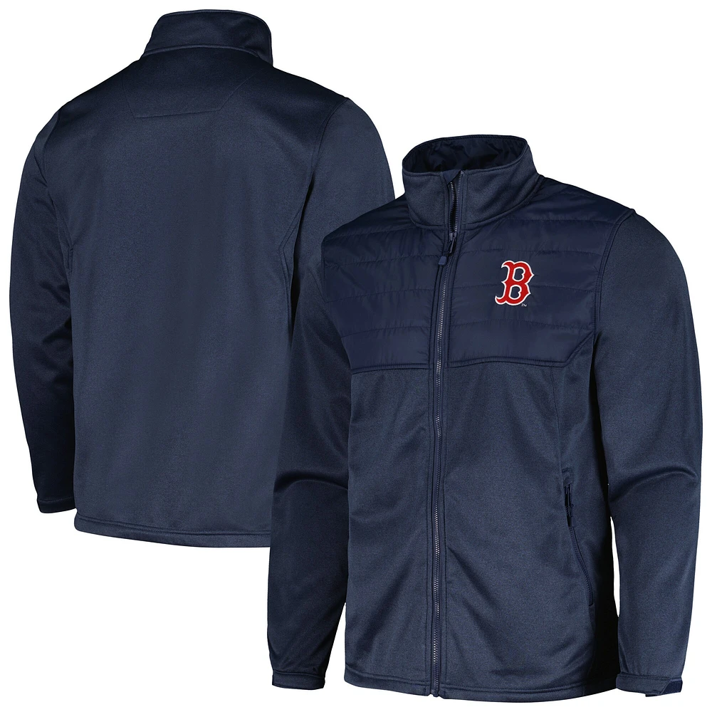 Men's Dunbrooke  Heather Navy Boston Red Sox Explorer Full-Zip Jacket