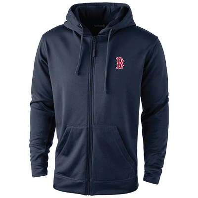 Sweat à capuche Dunbrooke bleu marine Boston Red Sox Trophy pour homme avec fermeture éclair intégrale