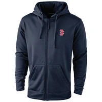Sweat à capuche Dunbrooke bleu marine Boston Red Sox Trophy pour homme avec fermeture éclair intégrale