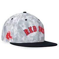 Men's Fanatics Black/White Boston Red Sox Smoke Dye Fitted Hat