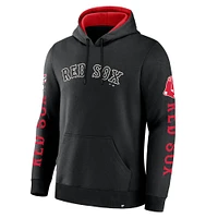 Men's Fanatics Black Boston Red Sox Big City Legacy Fleece Pullover Hoodie