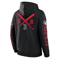 Men's Fanatics Black Boston Red Sox Big City Legacy Fleece Pullover Hoodie