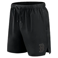 Men's Fanatics Black Boston Red Sox Front Office Micro Tonal Shorts