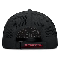 Men's Fanatics Black Boston Red Sox Level Up Driver Adjustable Hat