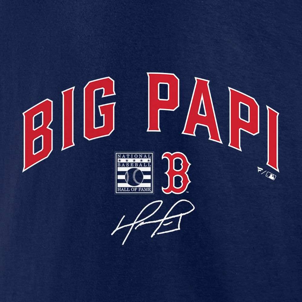 Lids David Ortiz Boston Red Sox Fanatics Branded Logo Graphic T-Shirt -  Navy