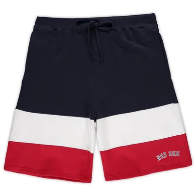 Boston Red Sox Fanatics Branded Big & Tall Custom Color Shorts - Navy/Red
