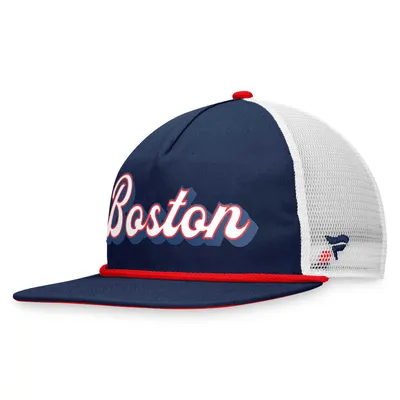 Men's Fanatics Branded Natural/Navy Boston Red Sox Fitted Hat