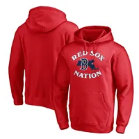 Men's Boston Red Sox Navy Lacer Pullover Hoodie