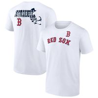 Men's Boston Red Sox Fanatics Branded White Hometown Hot Shot T-Shirt