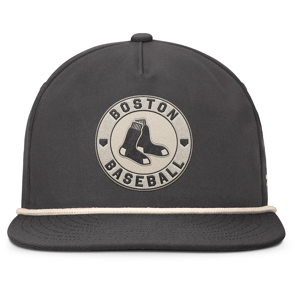 Men's Fanatics Charcoal Boston Red Sox Closer Adjustable Hat