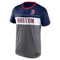 T-shirt gris Fanatics pour hommes des Red Sox de Boston réclament la victoire