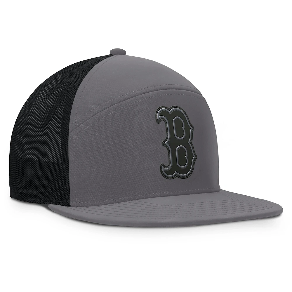Men's Fanatics Gray Boston Red Sox Fairweather Adjustable Hat