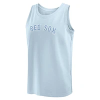 Men's Fanatics Light Blue Boston Red Sox Elements Tank Top