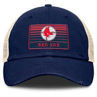 Casquette ajustable en maille Eastbound de la collection Cooperstown des Red Sox de Boston pour homme, bleu marine/naturel