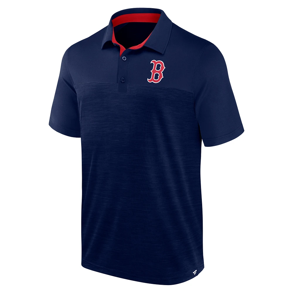 Men's Fanatics Navy Boston Red Sox Base Thief Polo