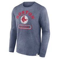 Men's Fanatics Navy Boston Red Sox Circus Catch Long Sleeve T-Shirt