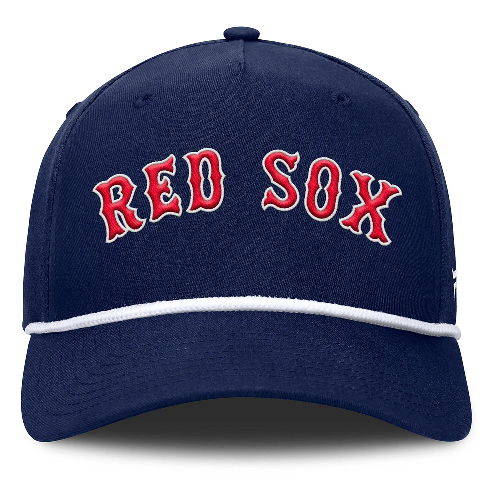 Men's Fanatics Navy Boston Red Sox Clubhouse Foul Ball A-Frame Adjustable Hat