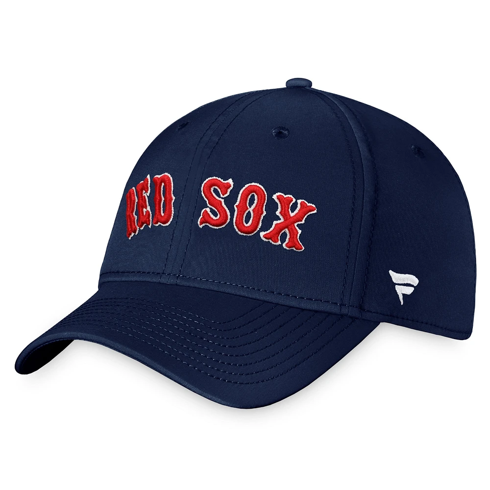 Casquette Fanatics Navy Boston Red Sox Cooperstown Core Flex pour hommes