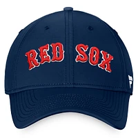 Casquette Flex Core Boston Red Sox Fanatics pour hommes, bleu marine