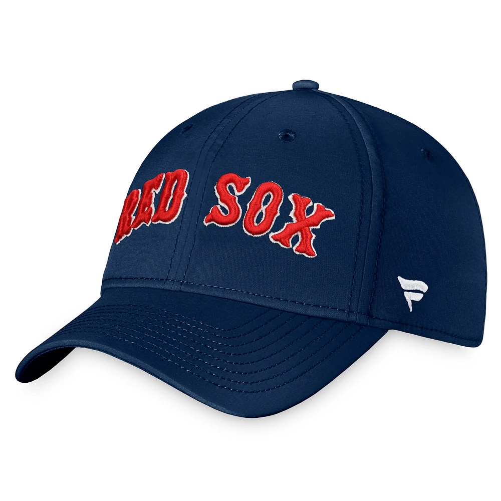 Casquette Flex Core Boston Red Sox Fanatics pour hommes, bleu marine