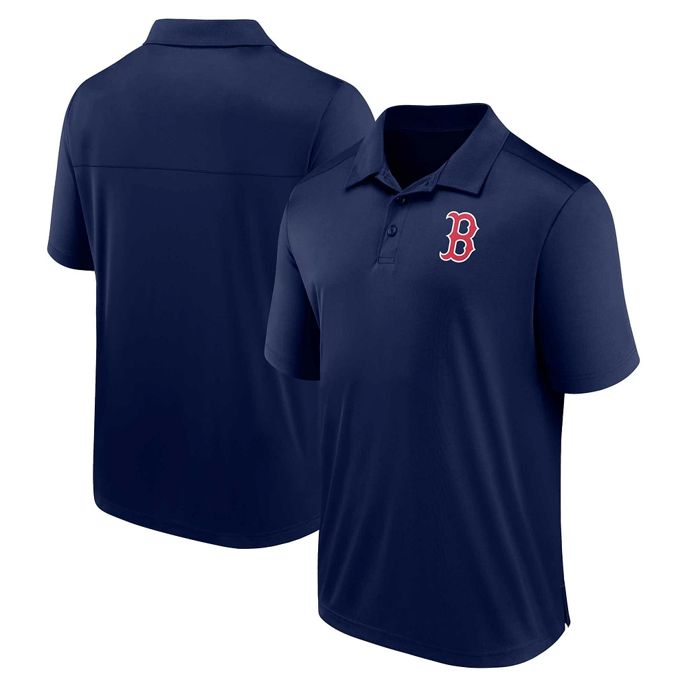 Polo Fanatics bleu marine avec logo des Red Sox de Boston pour hommes