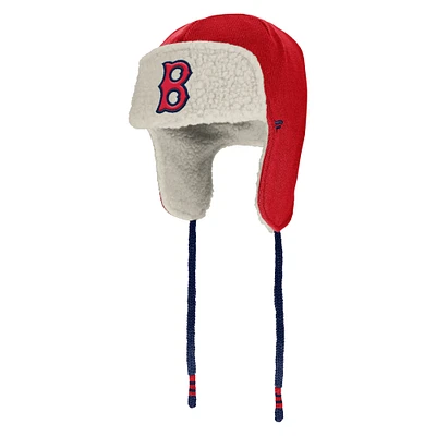 Casquette de trappeur fanatique rouge/bleu marine pour homme des Red Sox de Boston