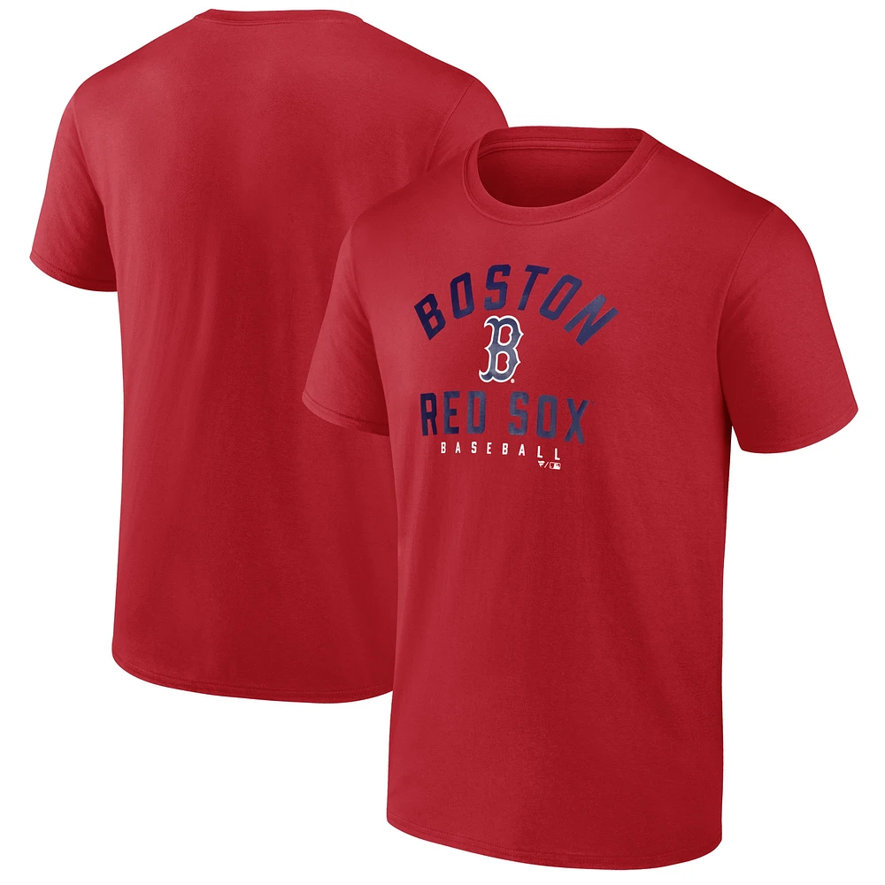 Men's Fanatics Red Boston Sox Component T-Shirt