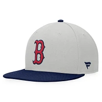 Men's Fanatics Tan/Navy Boston Red Sox Glory Days Two-Tone Snapback Hat