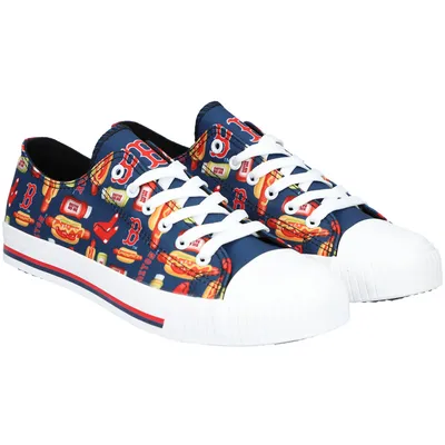 FOCO Women's St. Louis Cardinals Low-Top Repeat Print Canvas Shoes