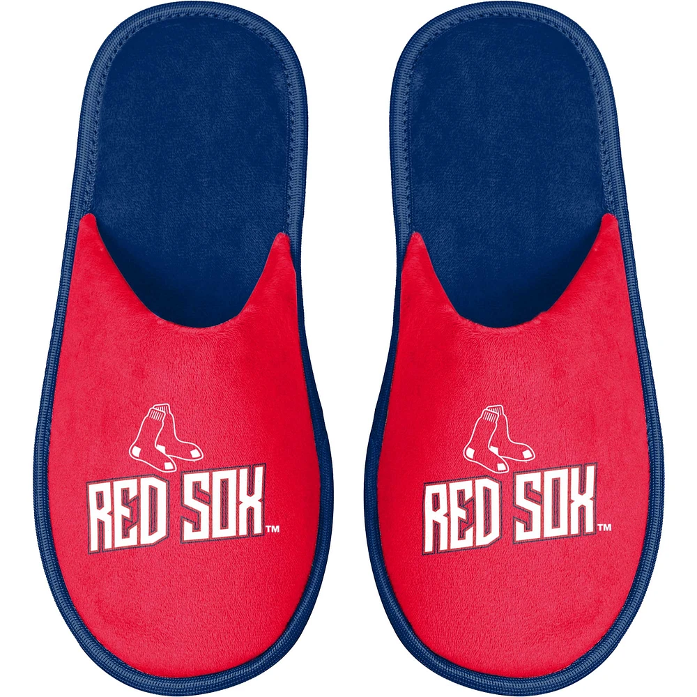 Chaussons à enfiler FOCO Boston Red Sox pour hommes