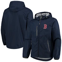 Men's G-III Sports by Carl Banks Navy Boston Red Sox Double Play Lightweight Hoodie Jacket
