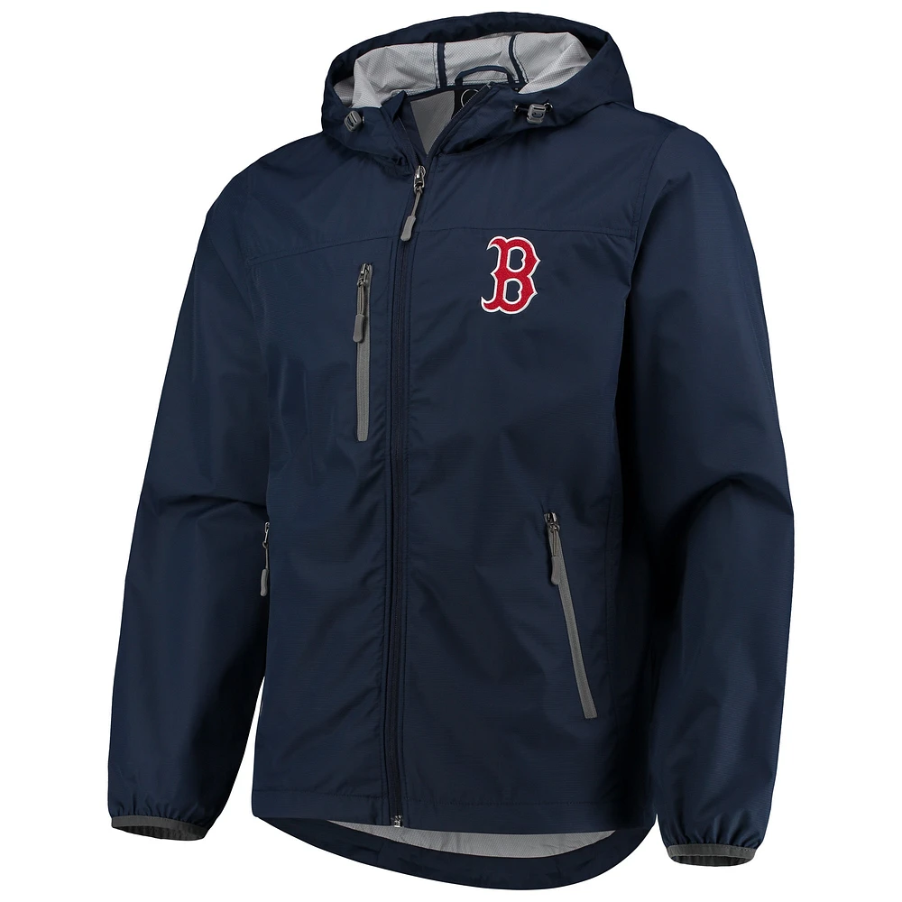 Men's G-III Sports by Carl Banks Navy Boston Red Sox Double Play Lightweight Hoodie Jacket