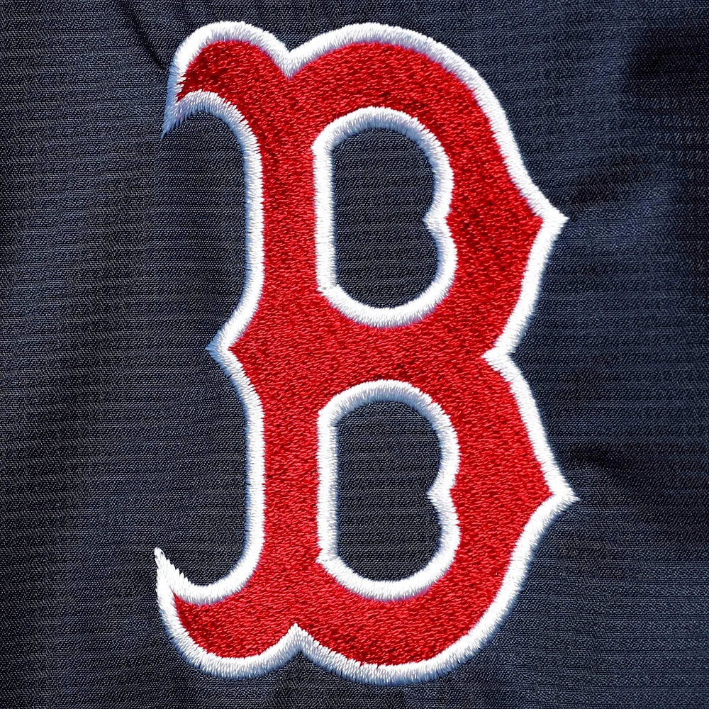 Men's G-III Sports by Carl Banks Navy Boston Red Sox Double Play Lightweight Hoodie Jacket