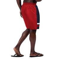 Men's G-III Sports by Carl Banks Red Boston Sox Anchor Swim Trunks