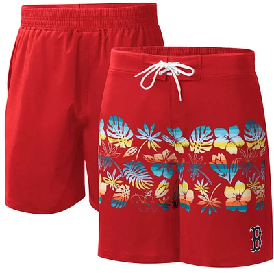 Short de bain pour homme G-III Sports by Carl Banks Red Boston Sox Breeze Volley