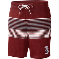 Short de bain Boston Red Sox Coastline Volley pour homme G-III Sports by Carl Banks rouge