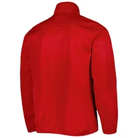 Men's G-III Sports by Carl Banks Red Boston Sox Off Tackle Full-Zip Track Jacket