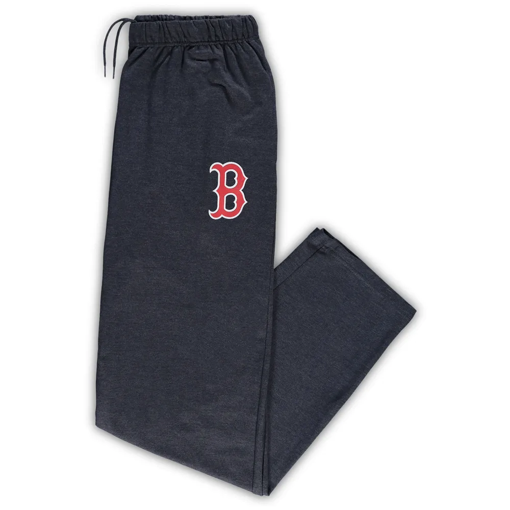 Lids Boston Red Sox Big & Tall Pajama Pants - Heathered Navy