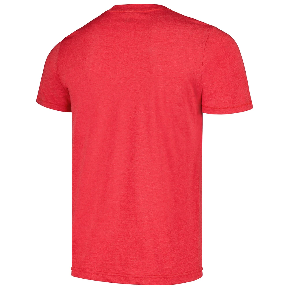 T-shirt à trois mélanges Hyper Local Homage Red Boston Sox Cream of the Crop pour homme