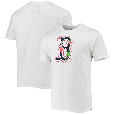 T-shirt de tous les jours des Red Sox Boston Hurley x '47 pour homme, blanc