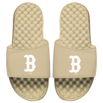 Lids Boston Red Sox ISlide Wordmark Slide Sandals